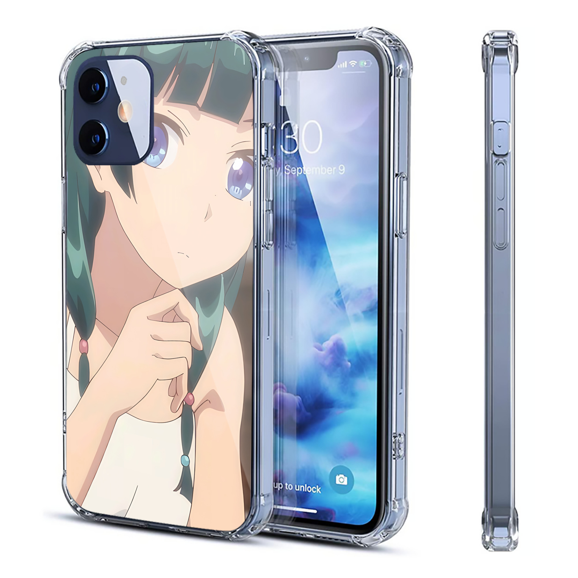 （画像用） 薬屋のひとりごと The Apothecary Diaries 【iPhone 12シリーズ対応】透明スマホケース（クリアソフトケース）